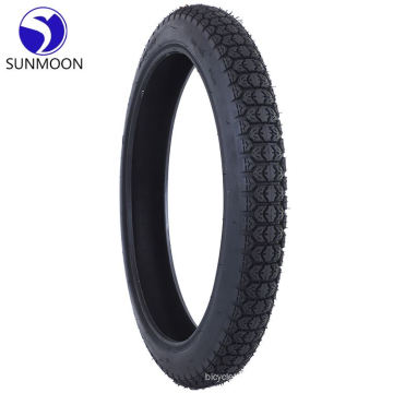SunMoon Hot Selling 2.75x14 neumático de motocicleta y 3.00-17 tubo de caucho natural